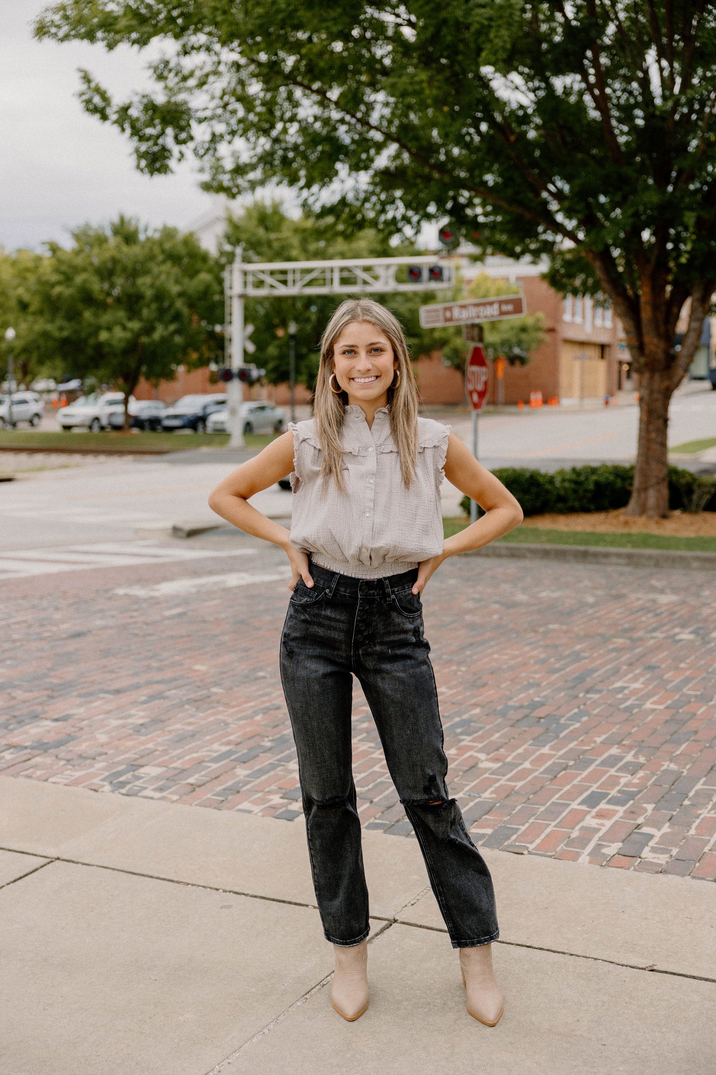 Lynne Ultra High Rise Straight Jeans by KanCan (Size 2-16)