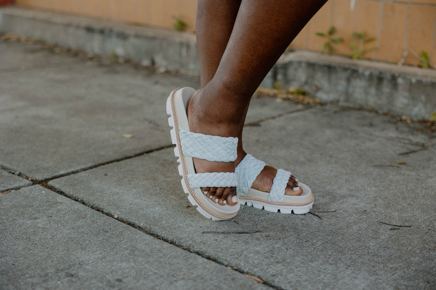 Denice in Ice Leather