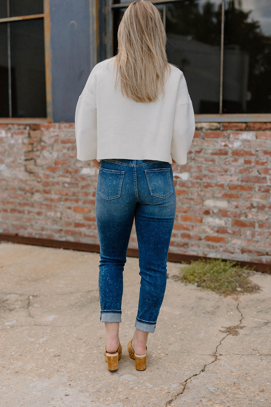 Deb High Rise Straight Leg Jeans by KanCan (Sizes 2-14)