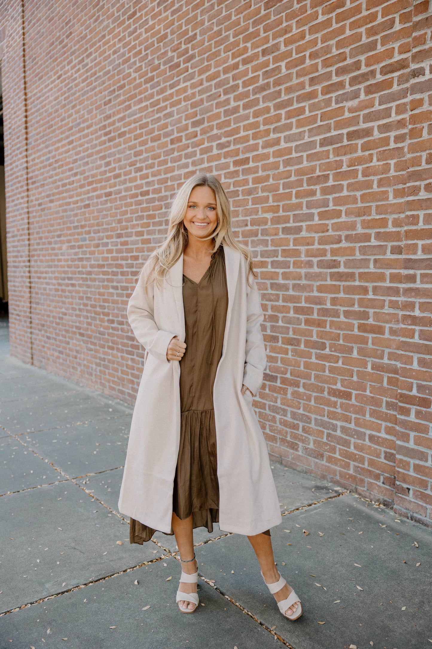 Magda Oversized Coat in Cream (Sizes S-3XL)