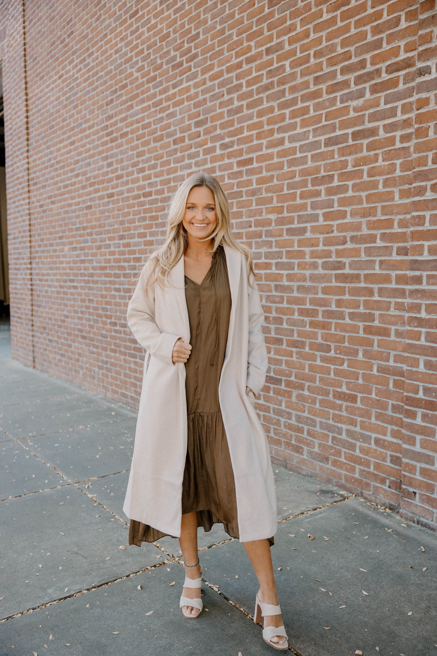 Magda Oversized Coat in Cream (Sizes S-3XL)