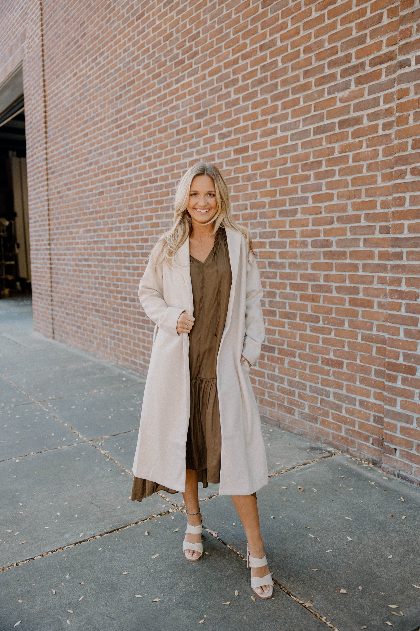 Magda Oversized Coat in Cream (Sizes S-3XL)