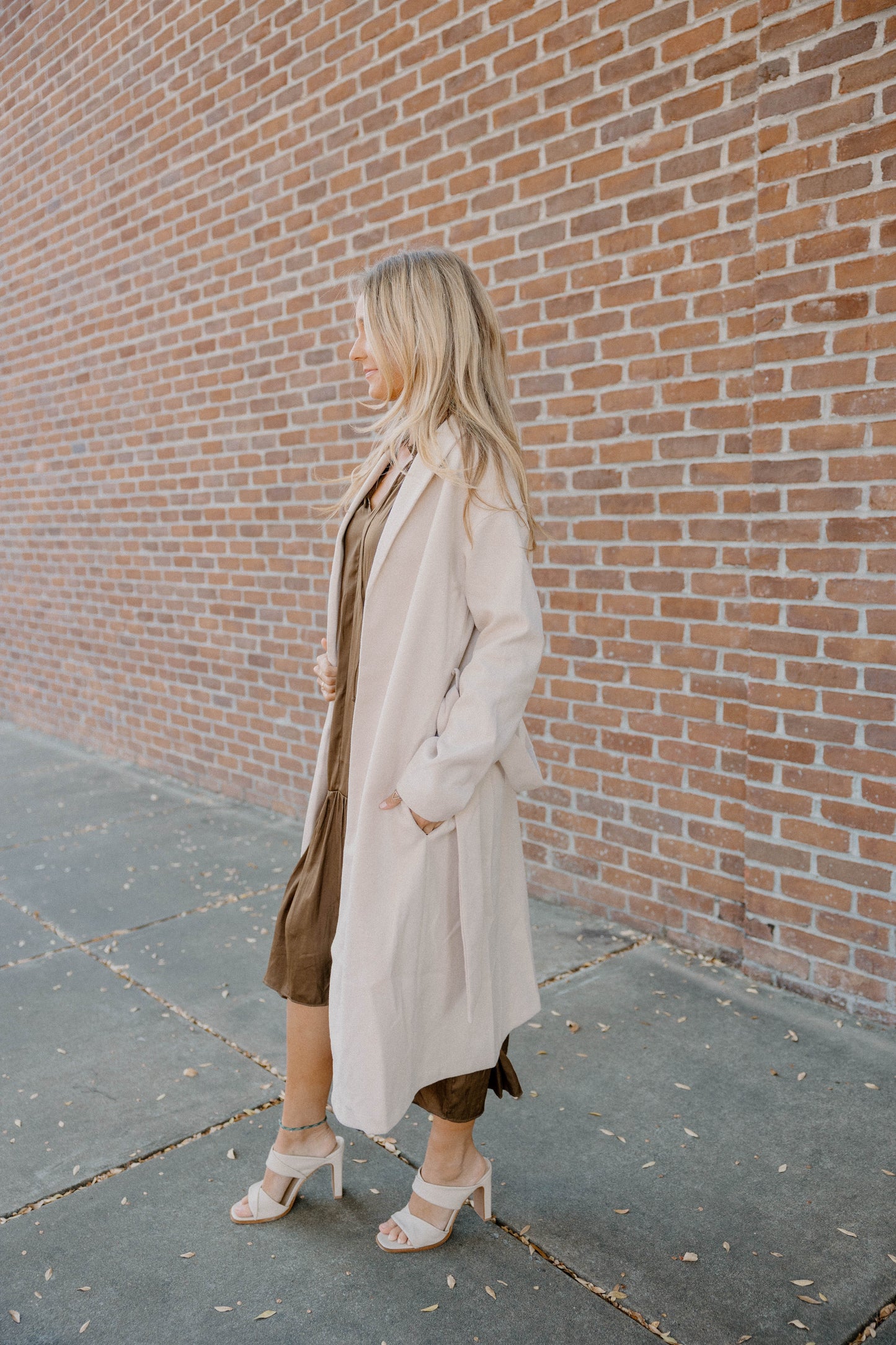 Magda Oversized Coat in Cream (Sizes S-3XL)