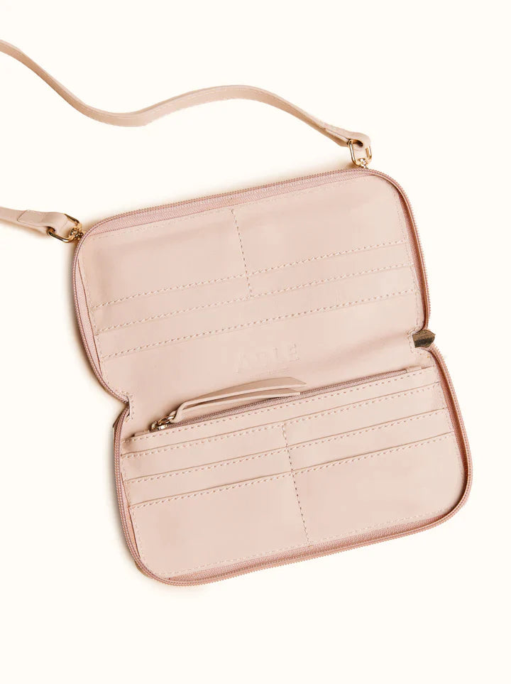 Amerie Continental Wallet in Pale Pink by ABLE