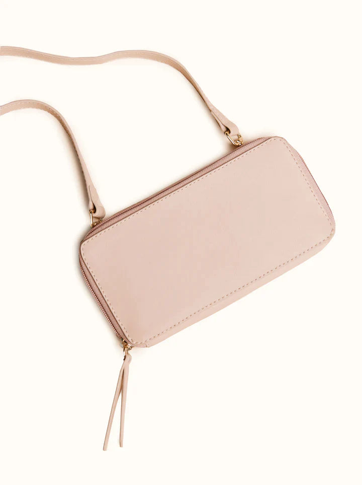 Amerie Continental Wallet in Pale Pink by ABLE