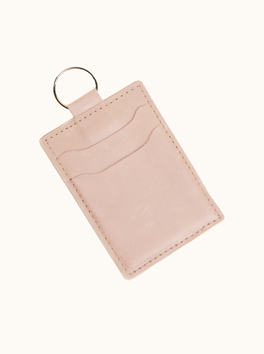 Naomi Key Ring in Pale Pink by ABLE