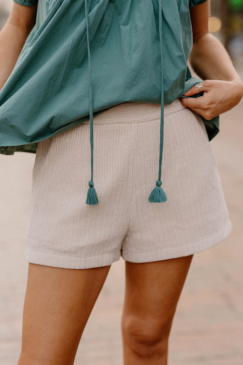Grace Textured Shorts