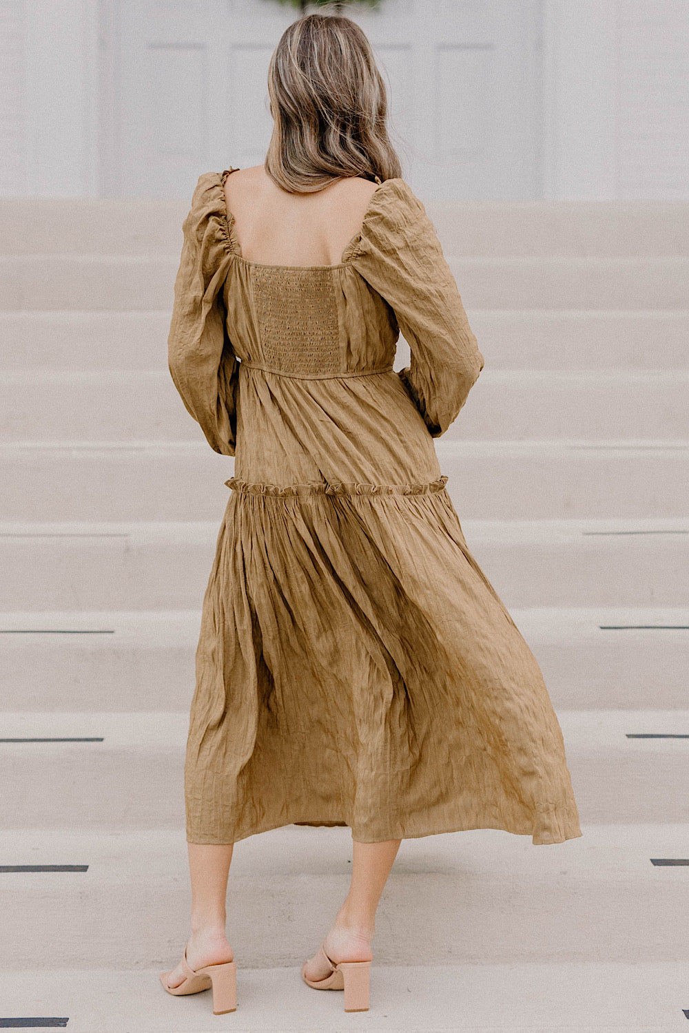 Robin Lt Olive Maxi Dress