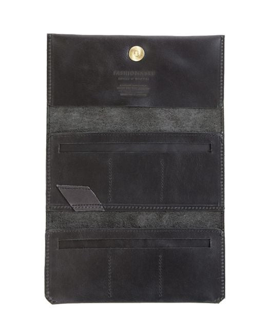 black leather wallet fashionable studio 319 debre wallet