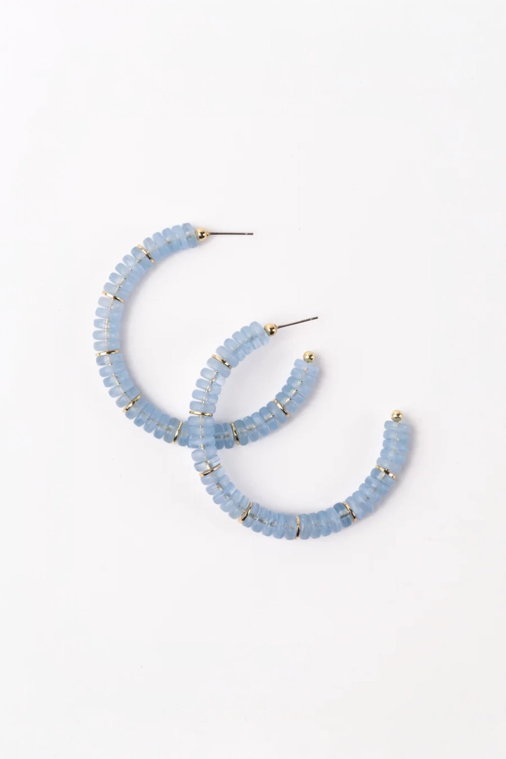 Olivia Earrings in Periwinkle by Michelle McDowell