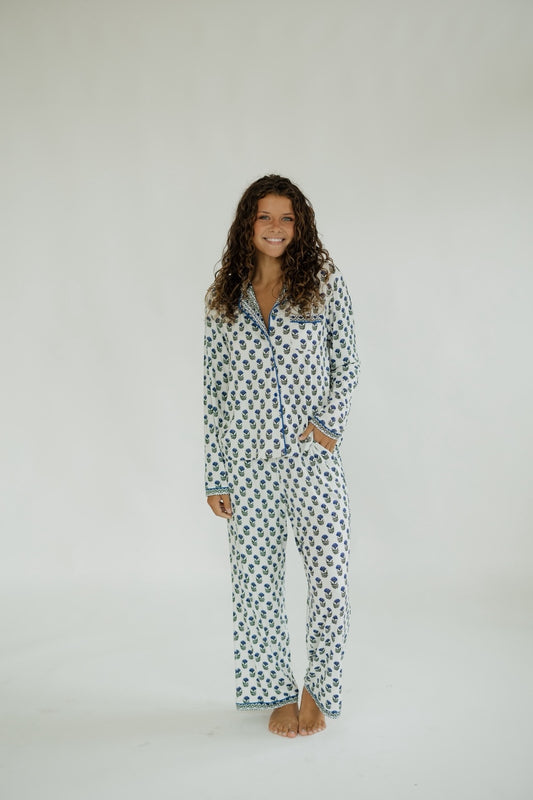 China Pattern Charlotte Pant Set