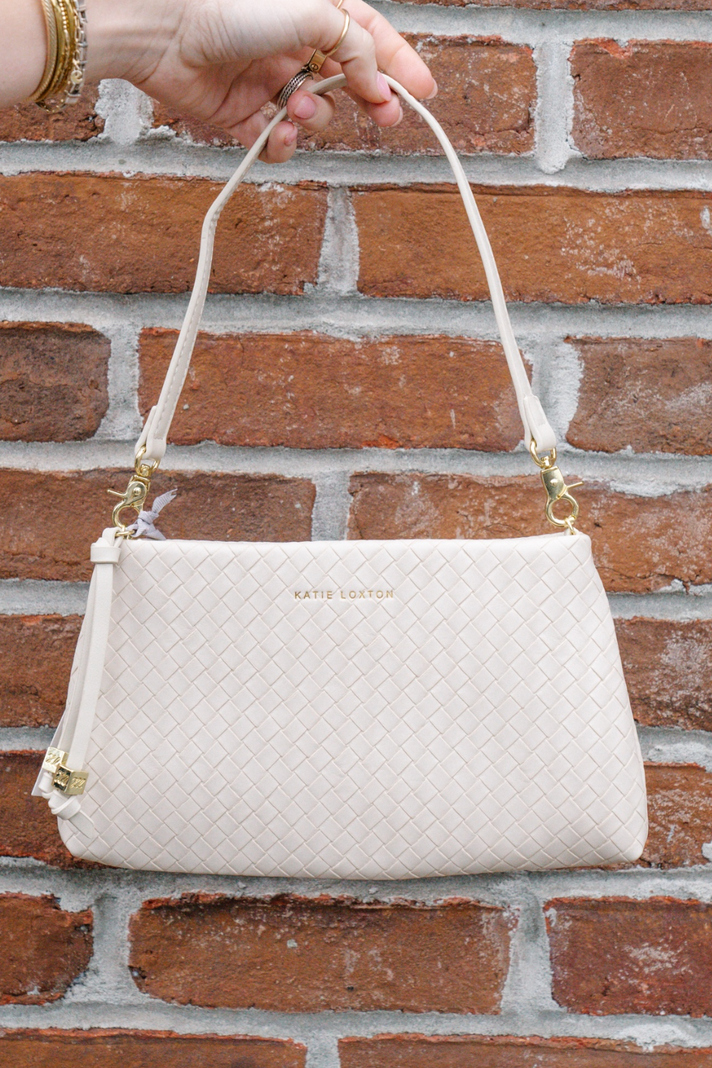 Nova Small Shoulder Bag in Oyster