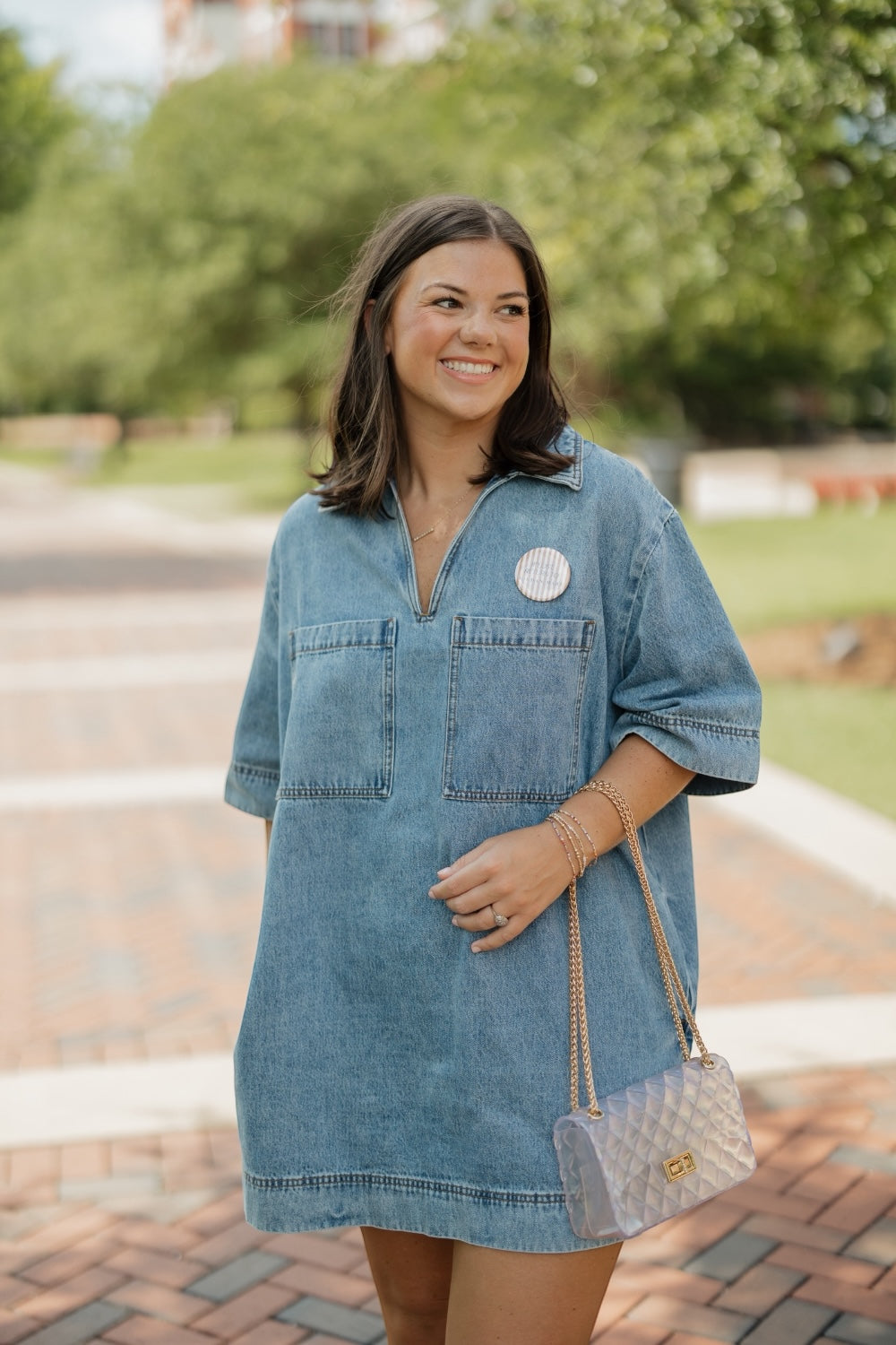 Darla Denim Tunic Dress