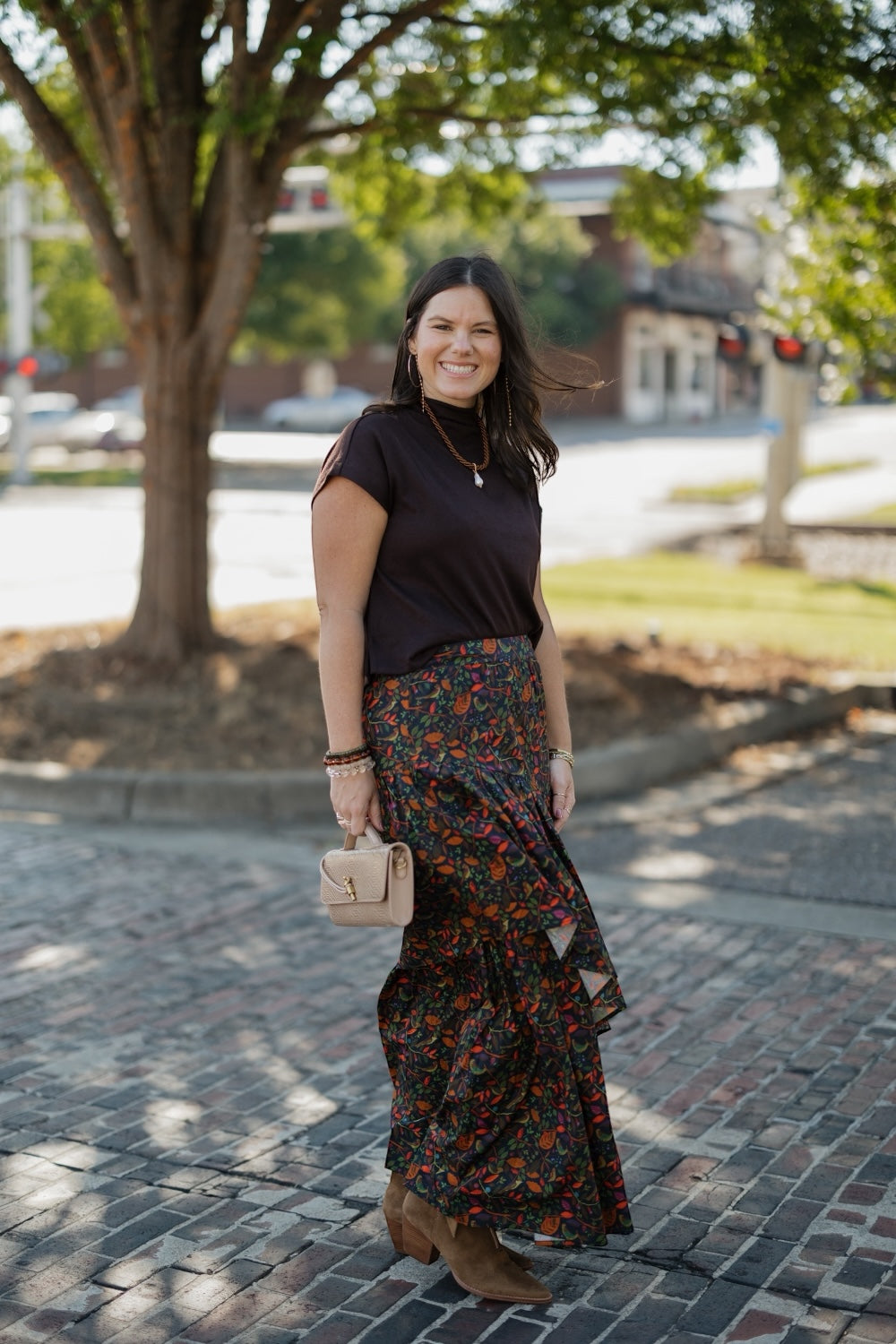 Celeste Winter Garden Maxi Skirt