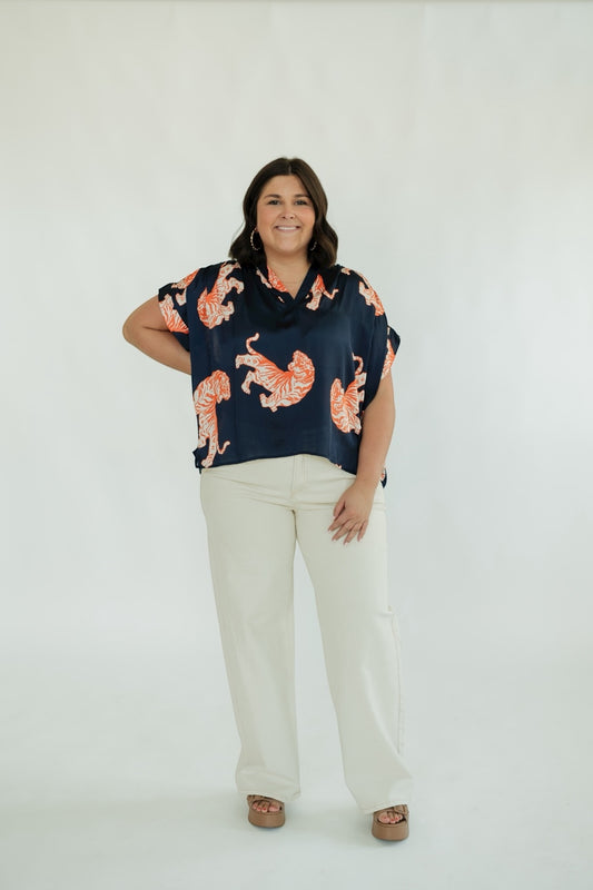 Emerson Auburn Tigress Top (S-3XL)
