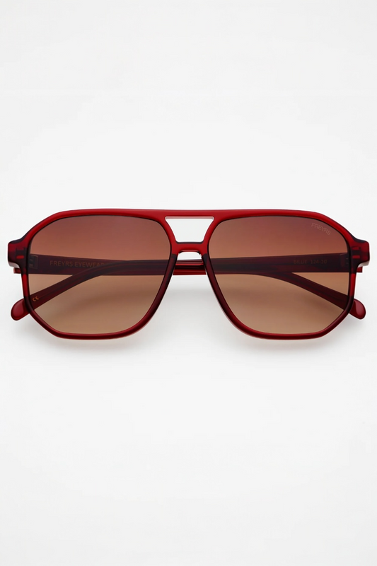 Billie Sunnies in Dark Cherry by Freyrs