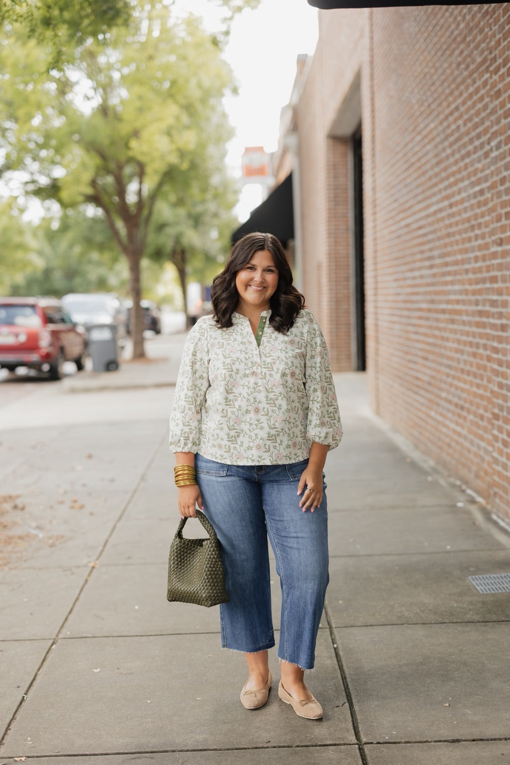 Riley Thistle Vines Top (XS-2XL)