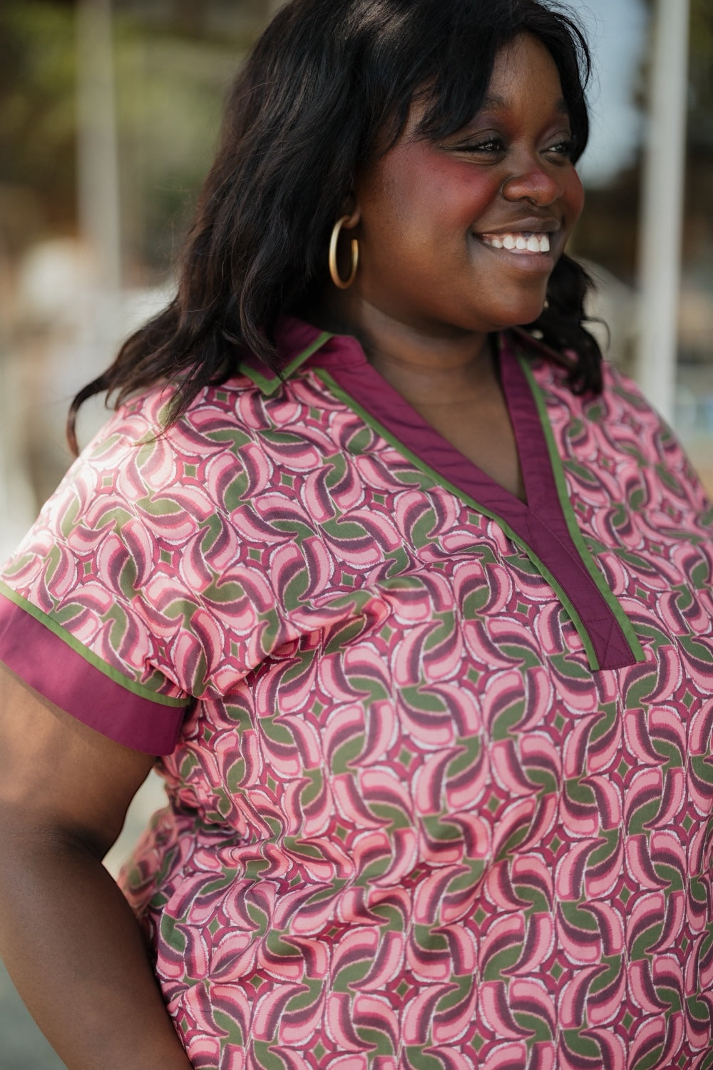 The Wine Down Dress (S-2XL)