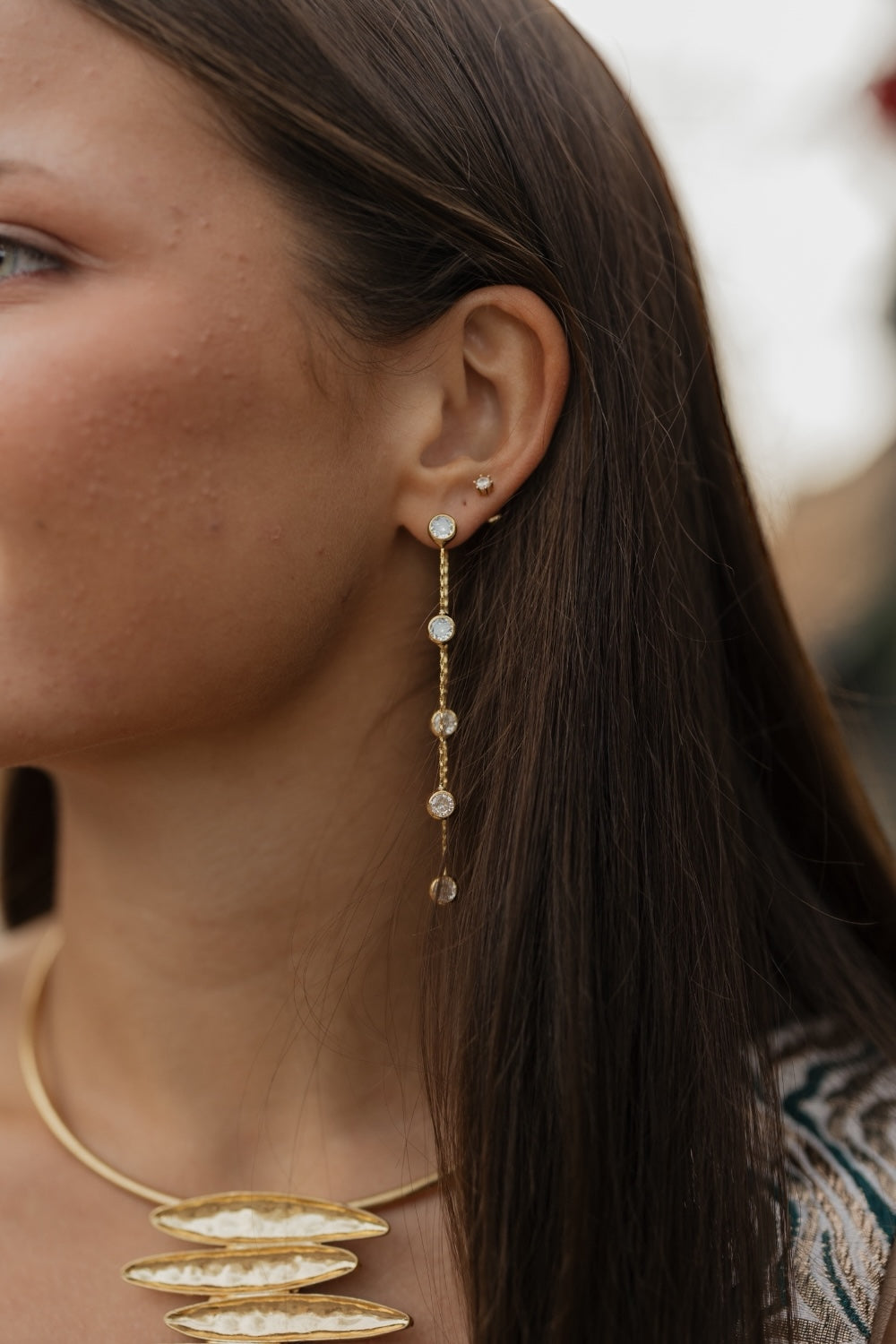 Crystal Drop Earrings