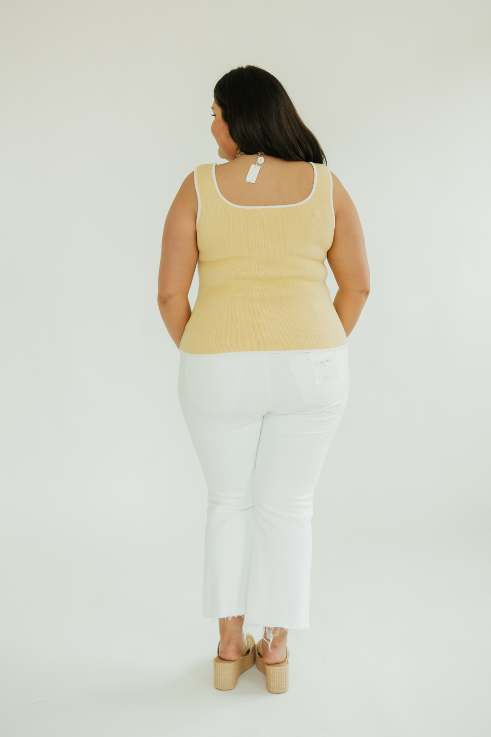 Fallon Butter Yellow Knit Vest (XS-XL)