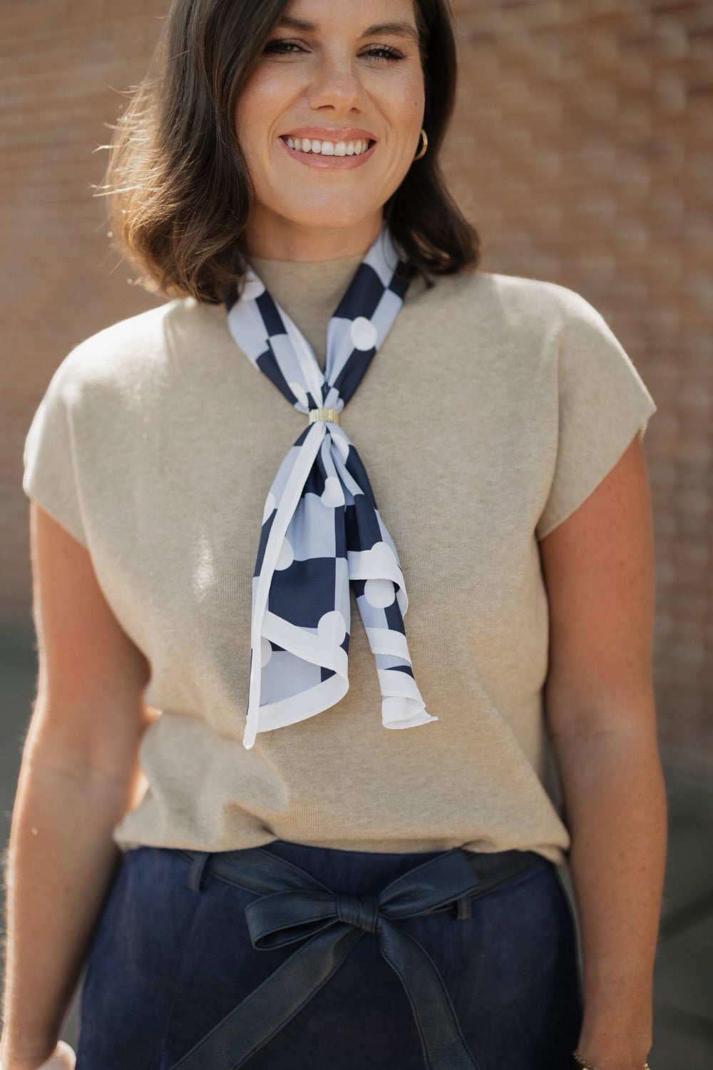 Drew Scarf - Dotted Lattice