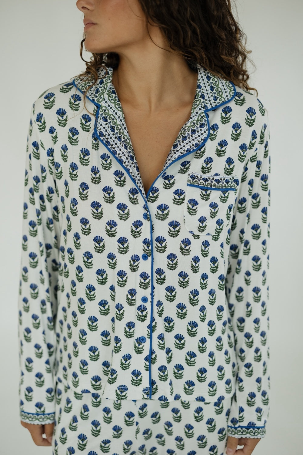 China Pattern Charlotte Pant Set