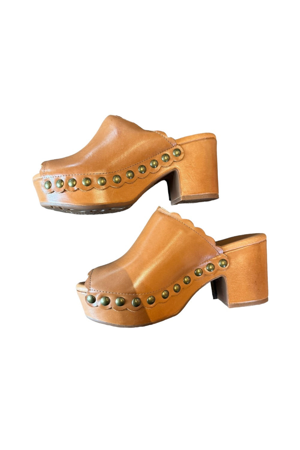 Gold in Cognac Leather by Chocolat Blu