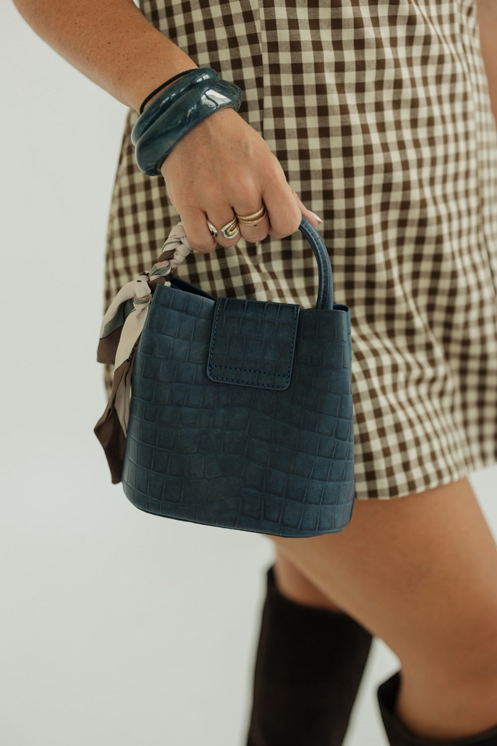 The Lucia Bag in Navy