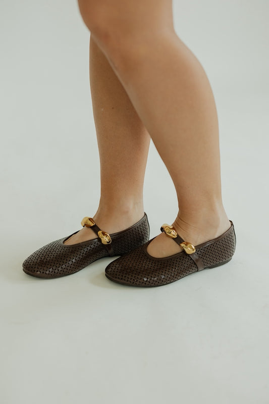 Shia in Brown Leather by Koko + Palenki