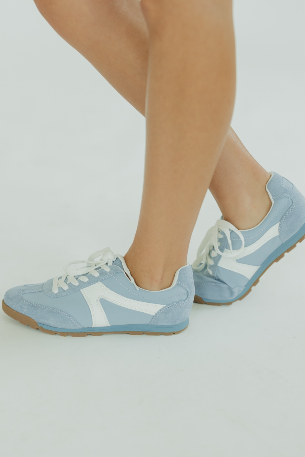 Scottie Low-Top Sneaker by Powder Blue by Matisse Footwear