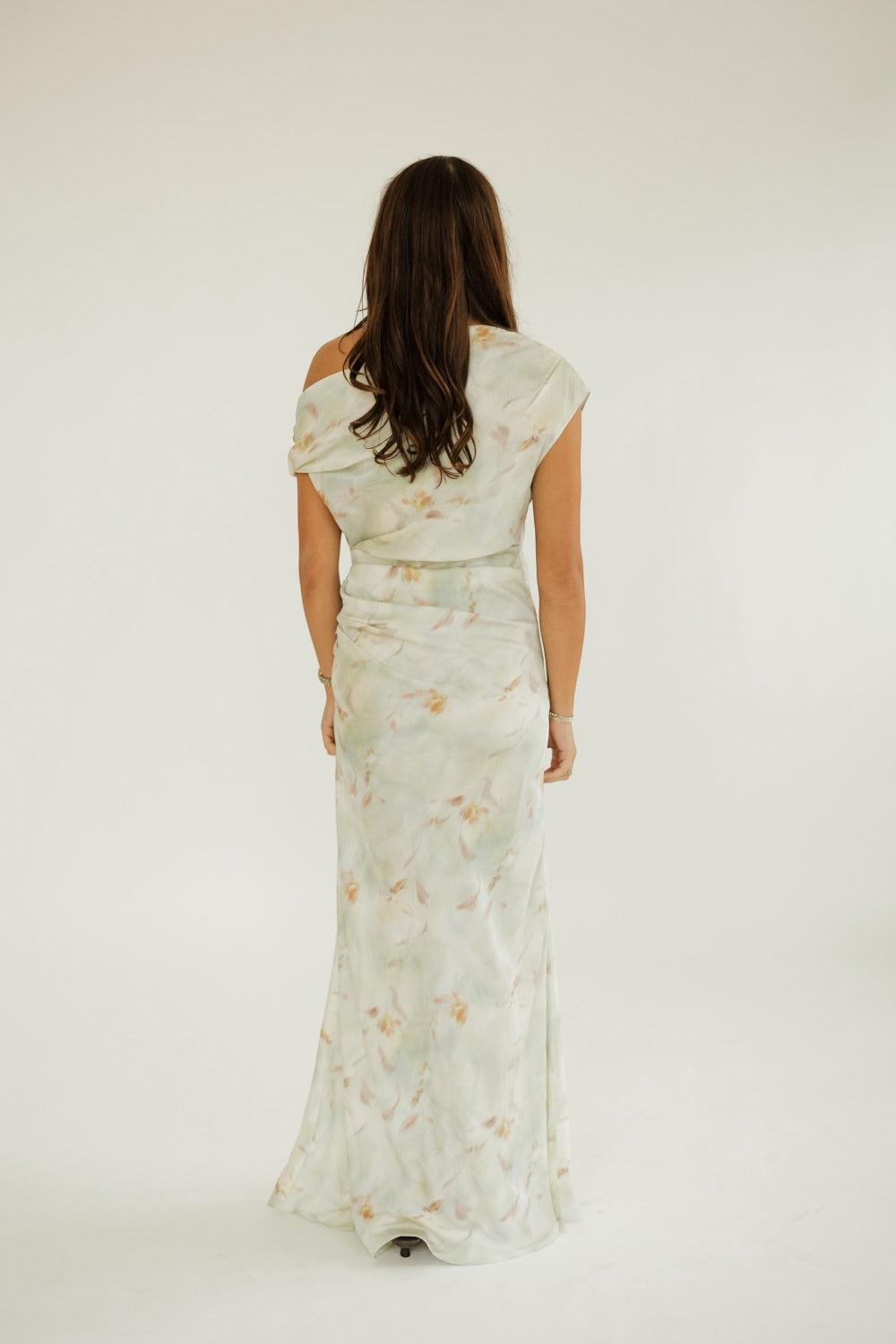 Arta Gathered Mint Dress