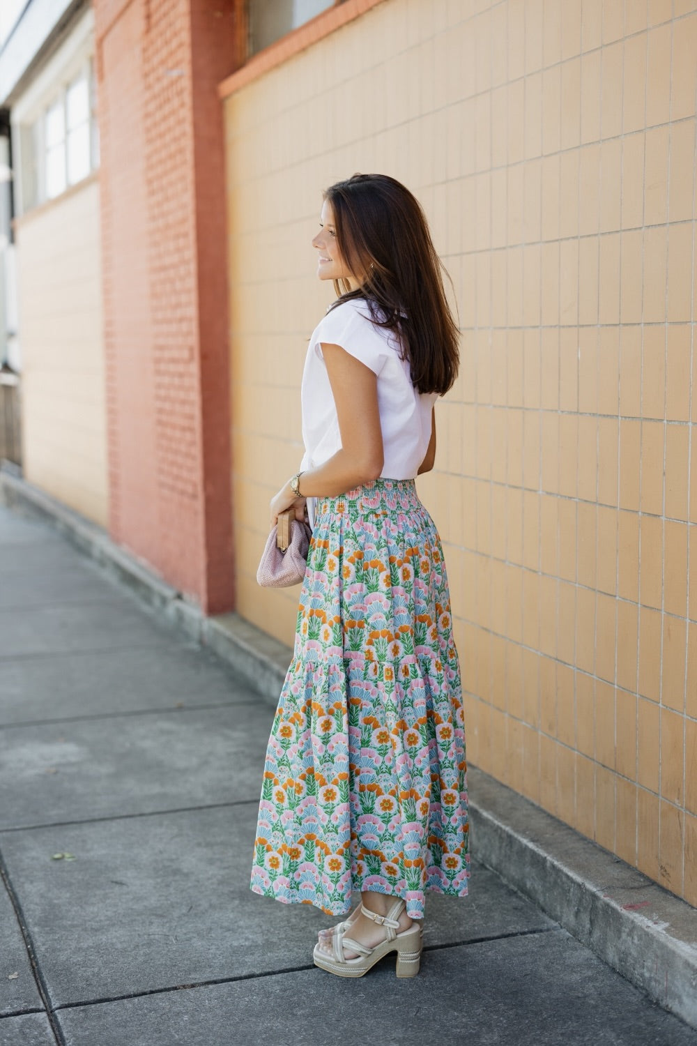 Aerin Dreamy Meadows Maxi Skirt (S-3XL)