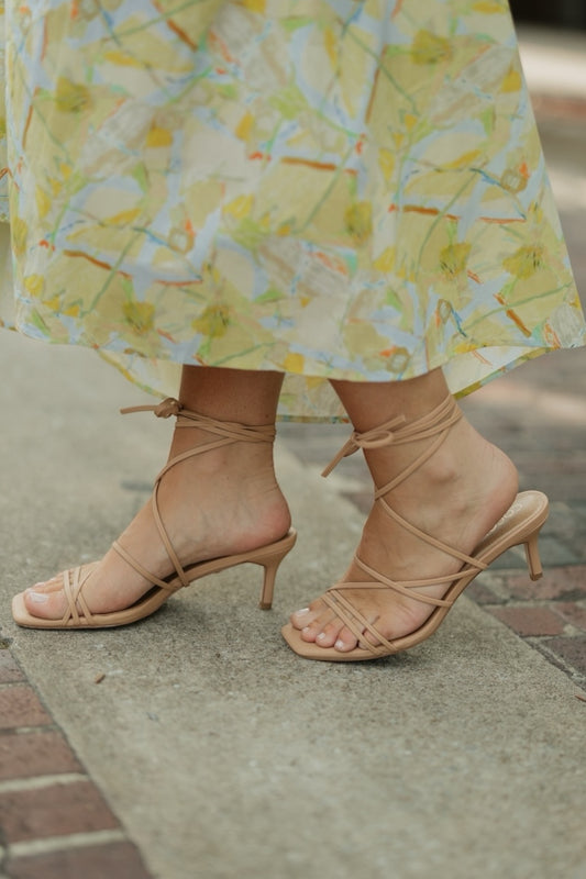 Lilly Sandal in Nude by Matisse