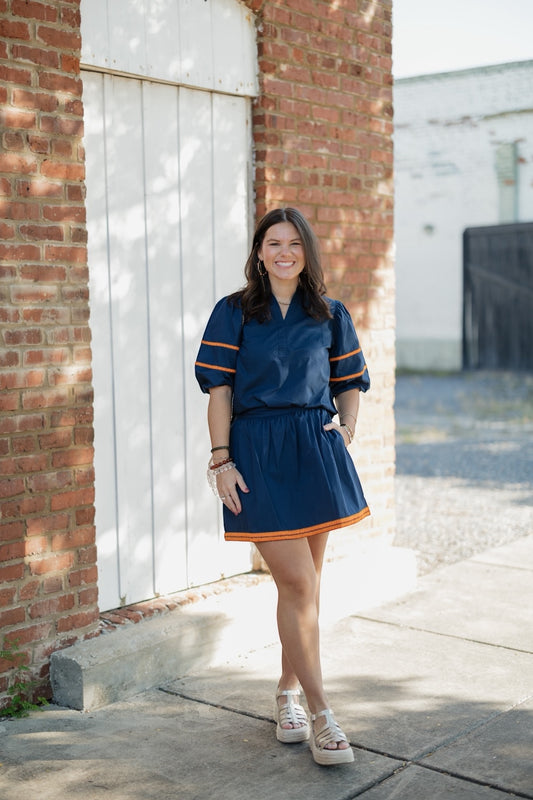Noah Auburn Poplin Top (XS-XL)