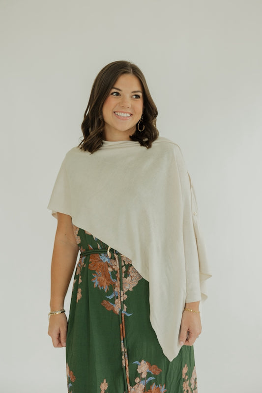 Bordeaux Wrap in Cream