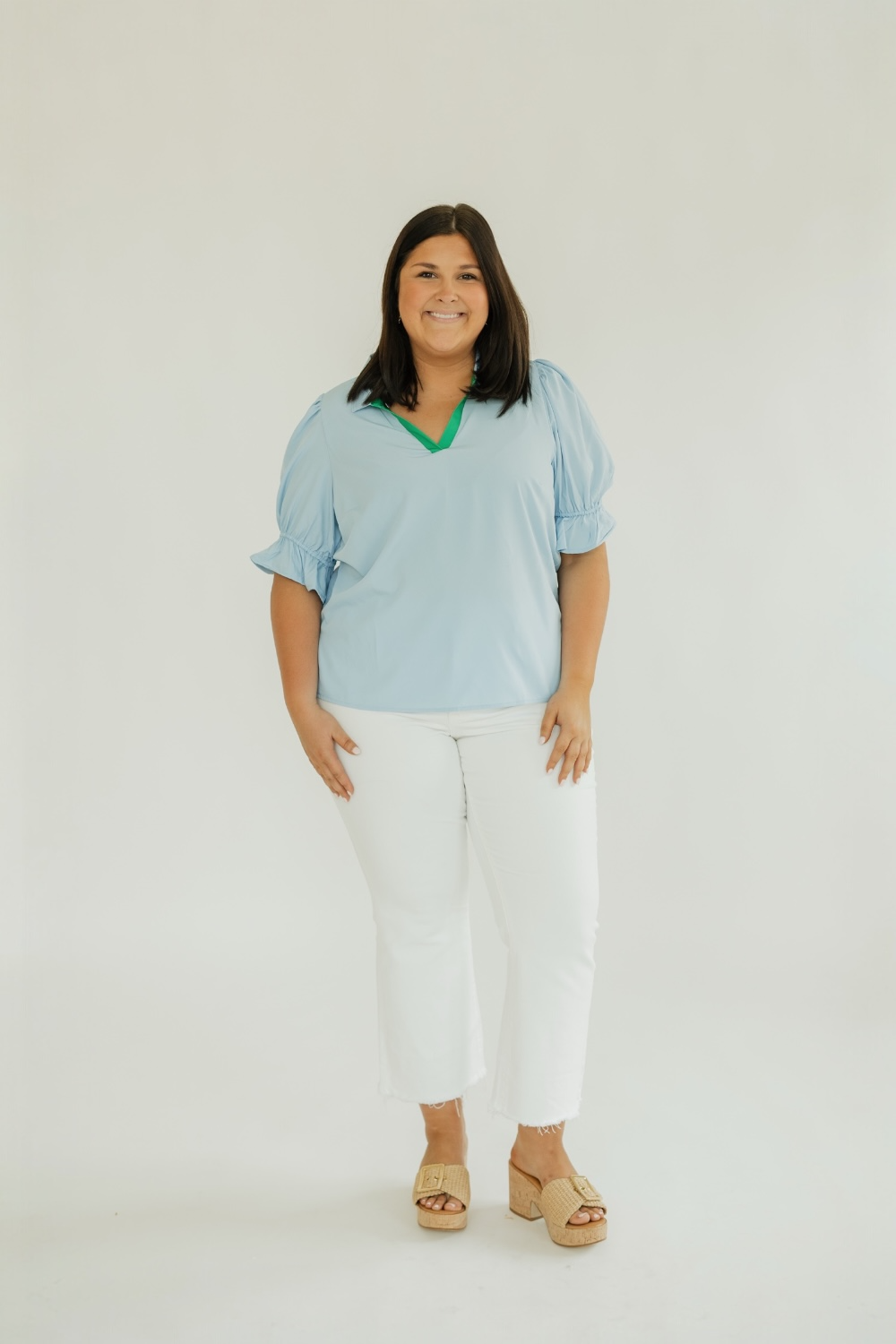Jessica Top in Light Blue (XS-XL)