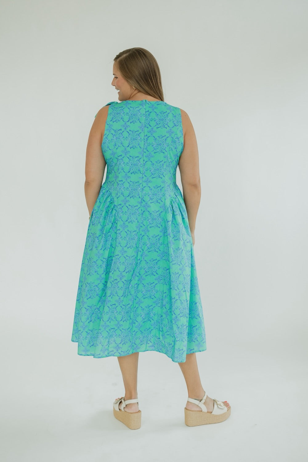 Sadie Bow Tie Shoulder Dress (XS-XL)