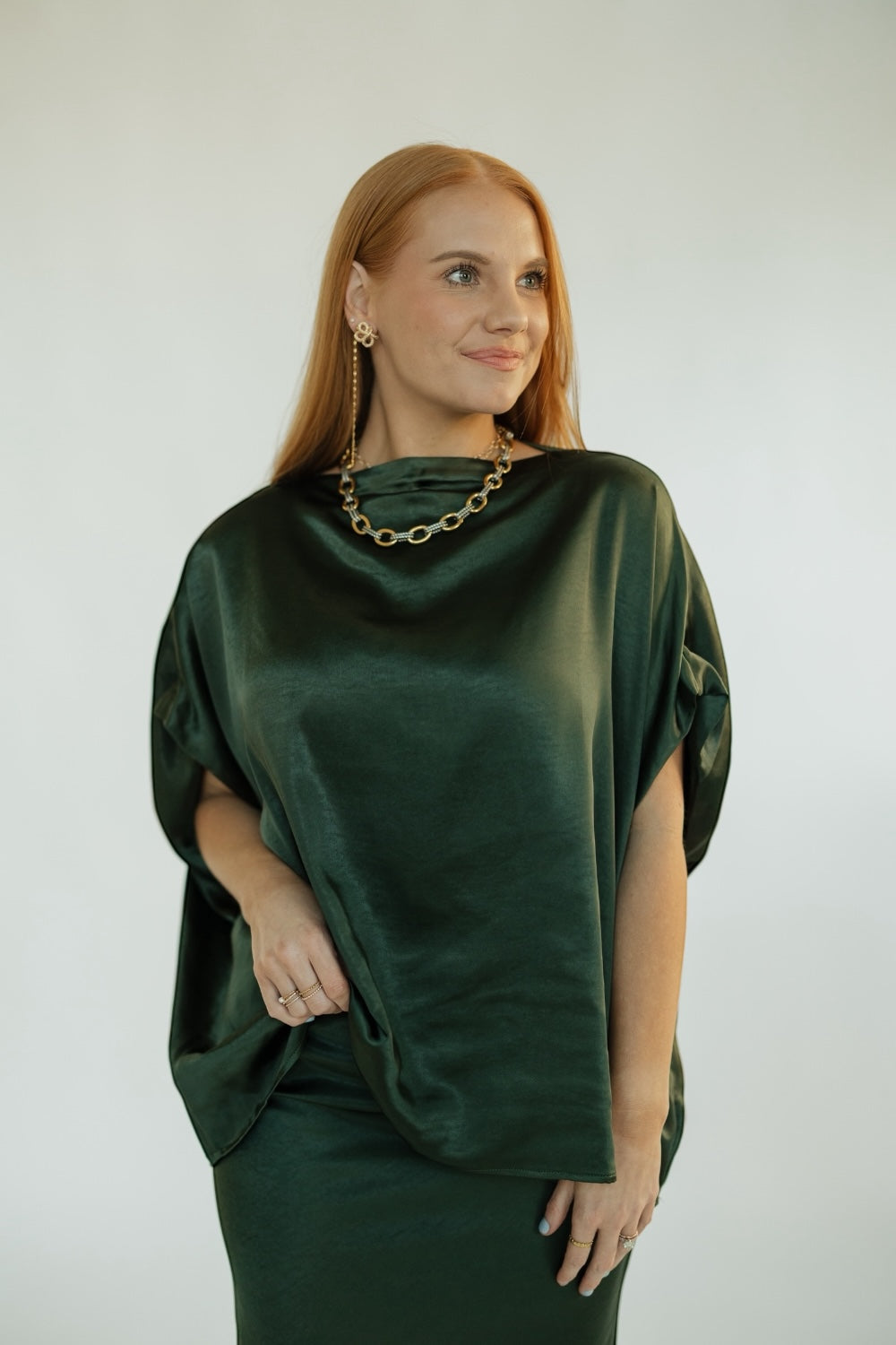 Deep Forest Loose Fit Top