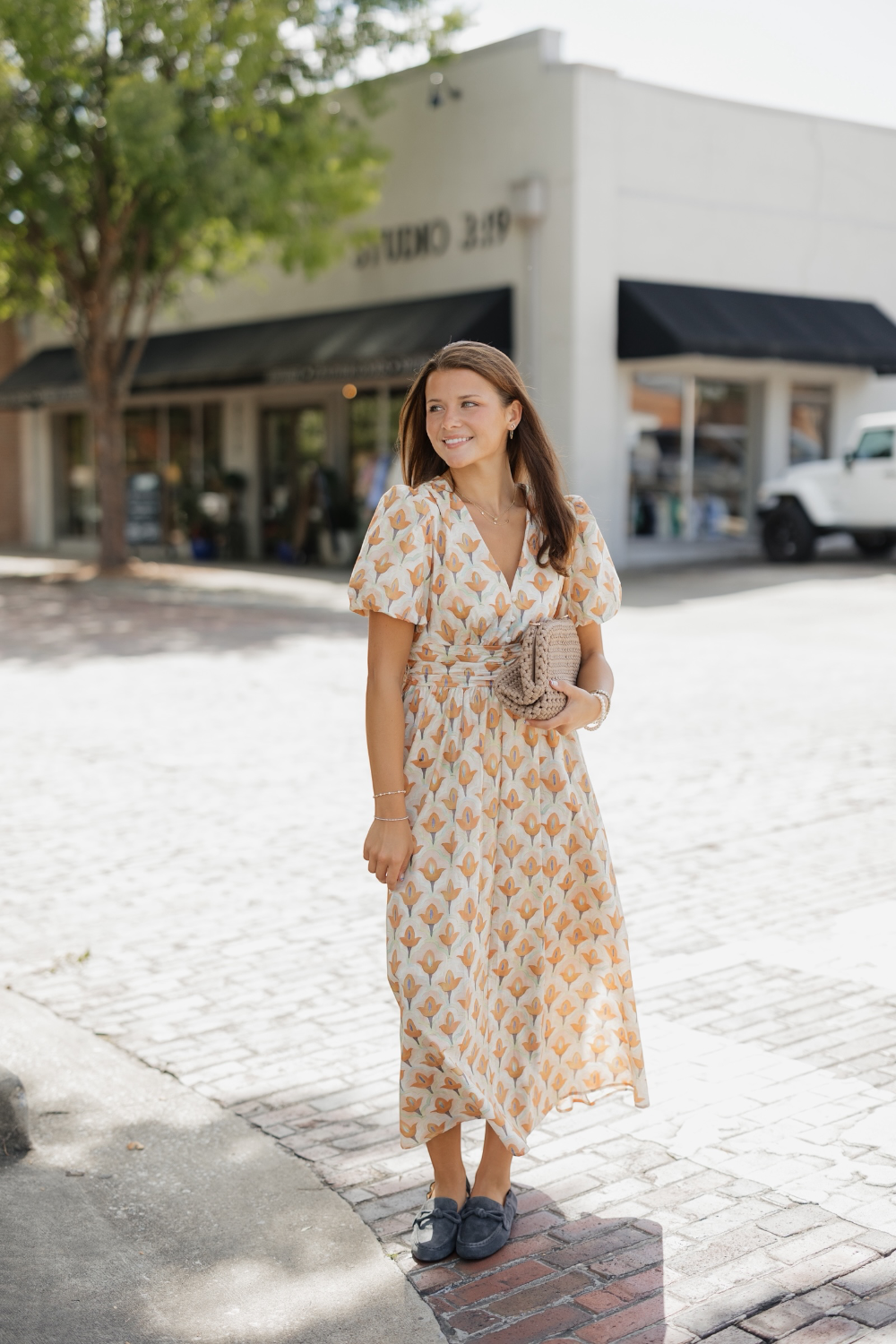 Petal Glow Maxi Dress