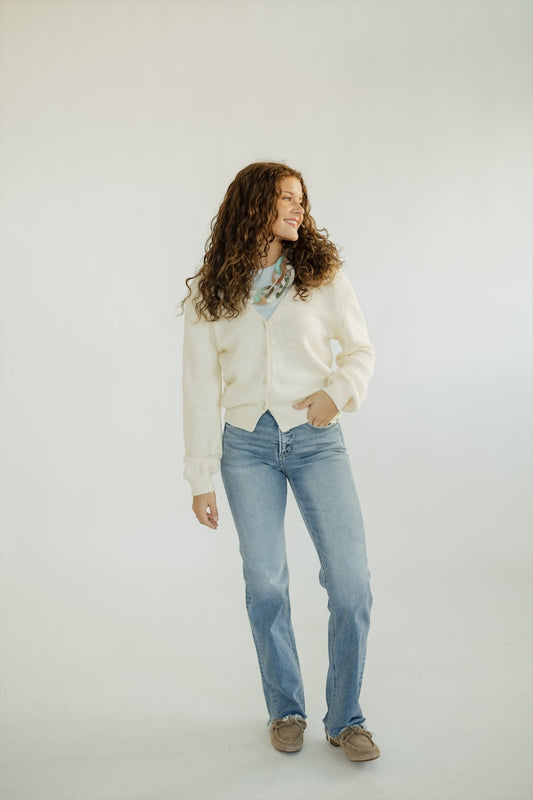 The Layla Cream Cardigan