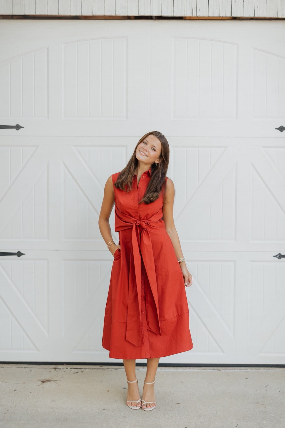 Rust Ember Maxi Dress