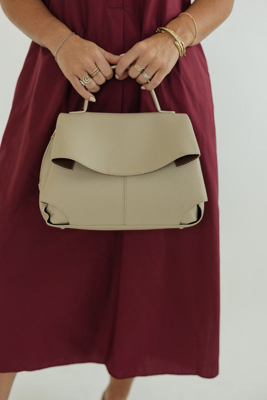 The Lune Bag in Beige