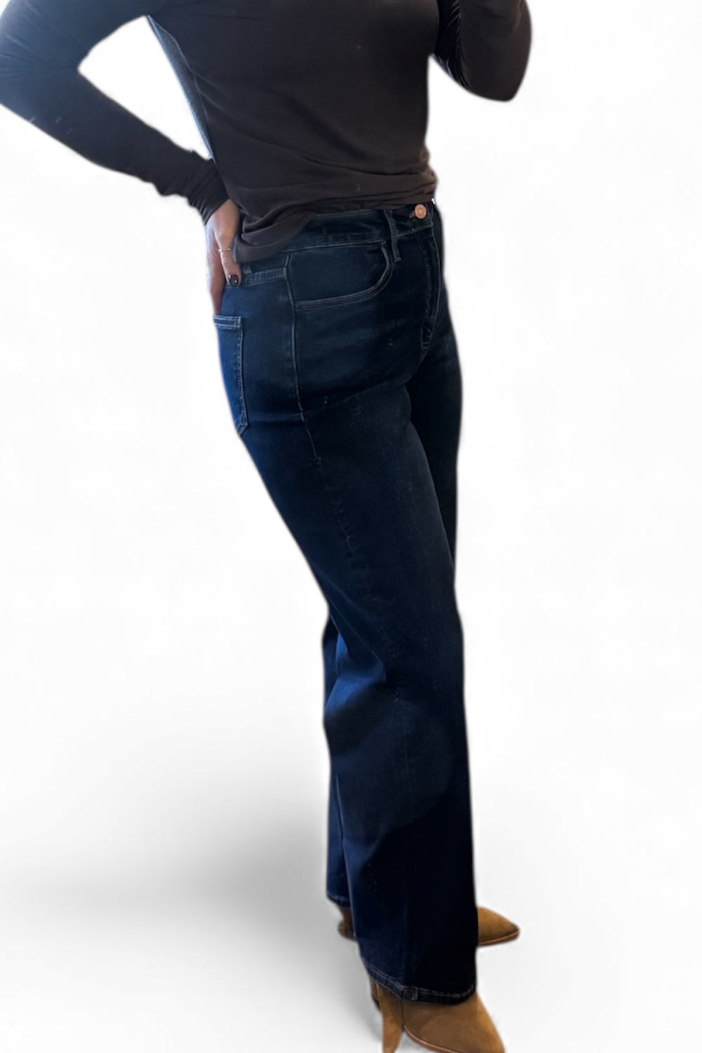 90's Vintage Dark Denim High Rise Jeans (0-22)