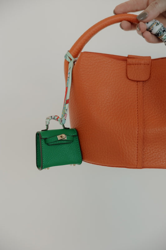 Green Charm Bag