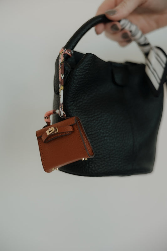 Brown Charm Bag