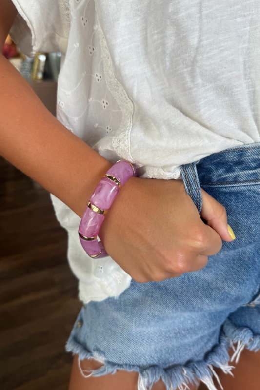 Rosemary Bracelet in Orchid