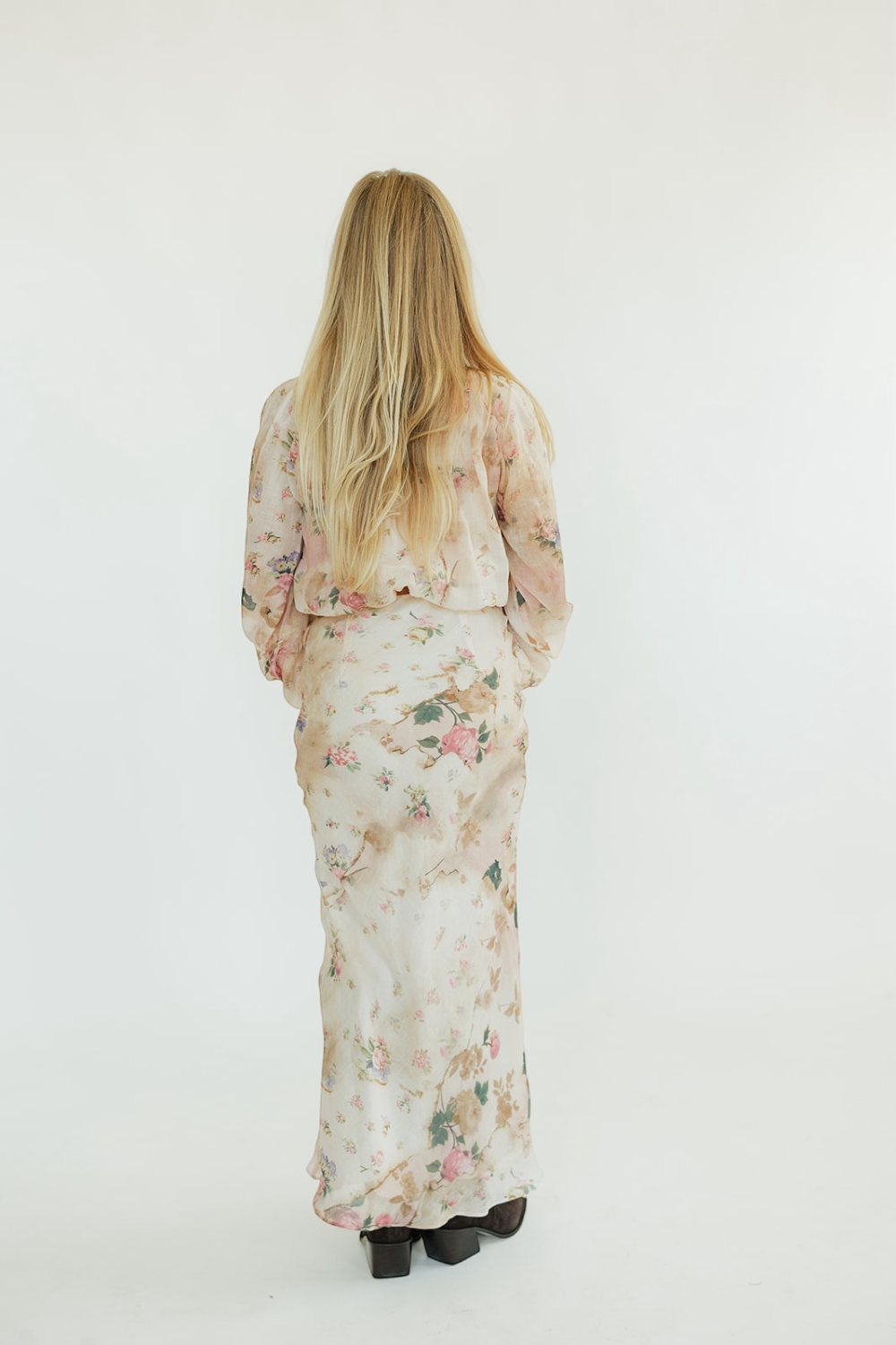 Eisley Floral Printed Long Sleeve Blouse