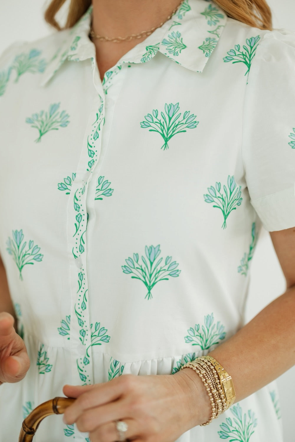 The Jema Dress in Bell Blooms