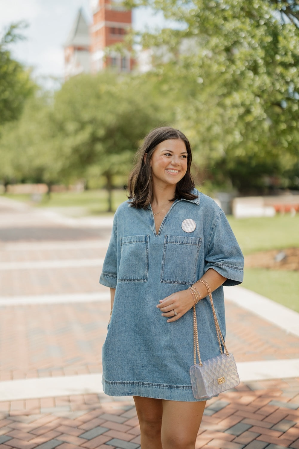Darla Denim Tunic Dress