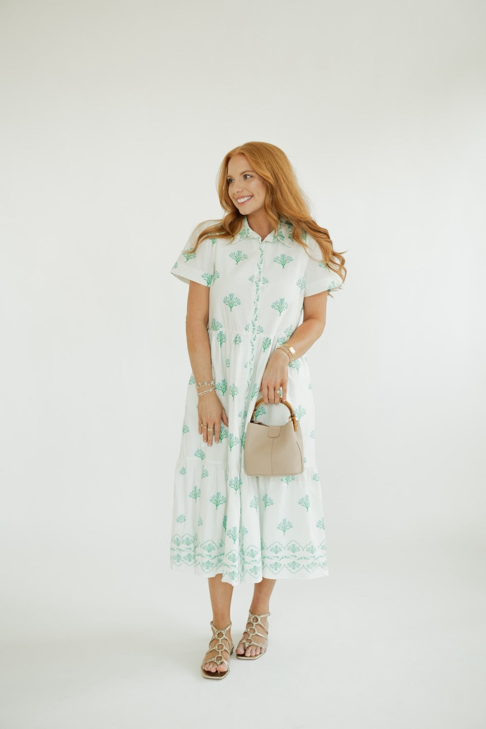 The Jema Dress in Bell Blooms